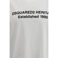 Dsquared² White Cotton T-Shirt