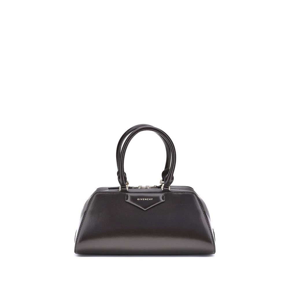 Givenchy Brown Calf Leather Bos Taurus Handbag
