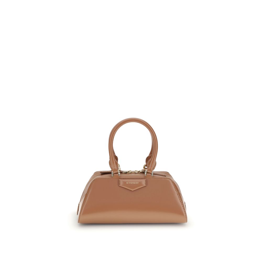 Givenchy Brown Calf Leather Bos Taurus Handbag