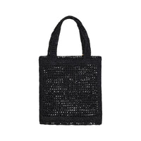 Chloé Black Raffia Raffia Bag