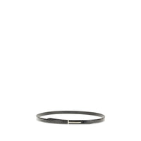 Tom Ford Black Leather Thin Belt