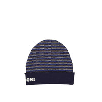 Missoni Blue Wool Beanie