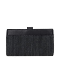 Michael Kors Black Fabric Wallet