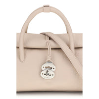 Zanellato Multicolor Calf Leather Bos Taurus Shoulder Bag