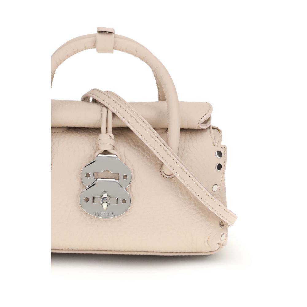 Zanellato Multicolor Calf Leather Bos Taurus Handbag