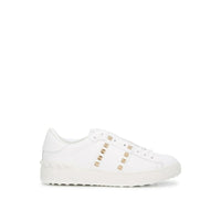 Valentino Garavani White Leather Sneakers