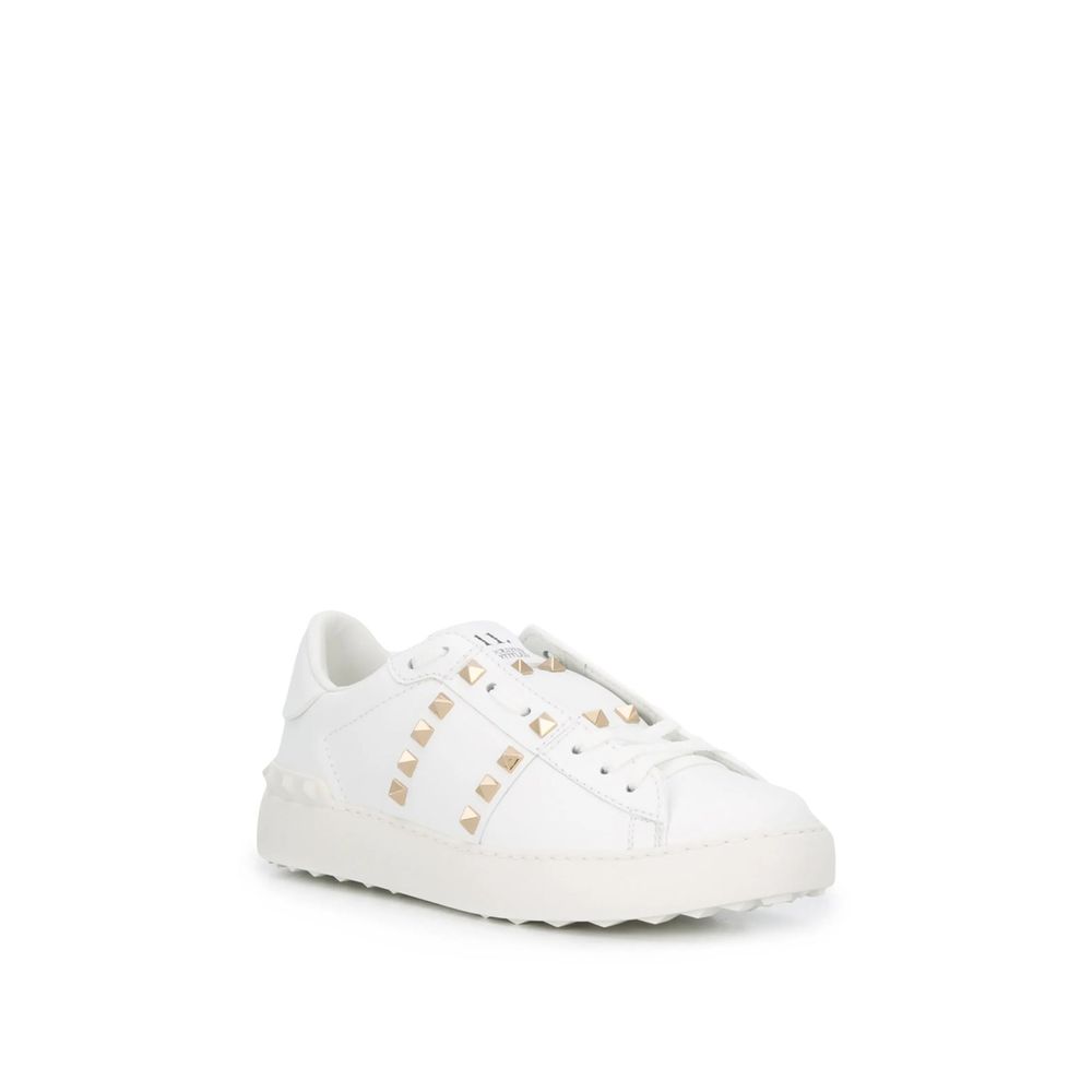 Valentino Garavani White Leather Sneakers