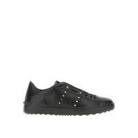 Valentino Garavani Black Leather Sneakers