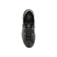 Valentino Garavani Black Leather Sneakers