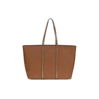Valentino Garavani Brown Calfskin Tote Bag