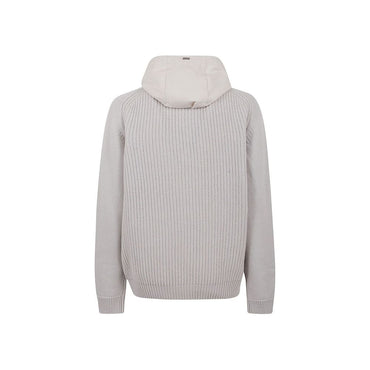 Herno Gray Wool Sweatshirt
