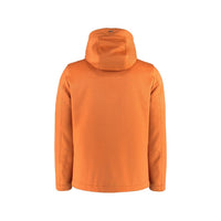 Herno Orange Cashmere Full-Length Jacket