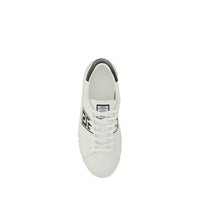 Versace White Rubber Low Top Sneakers