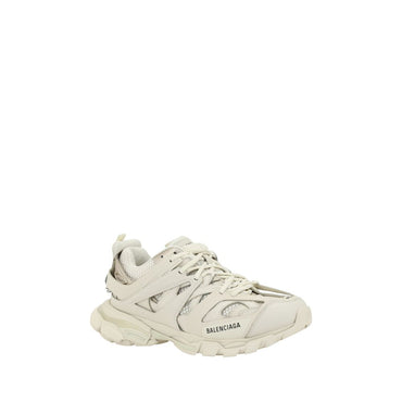 Balenciaga White Rubber Athletic Sneakers