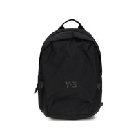 Y-3 Black Polyester Backpack