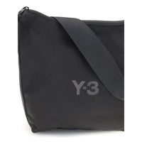 Y-3 Black Polyester Shoulder Bag
