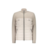 Herno Beige Virgin Wool Full-Length Jacket