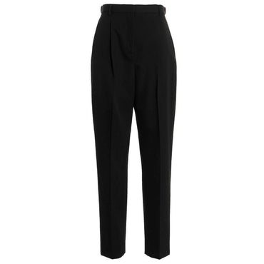 Tory Burch Black Polyester Casual Pants