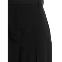 Tory Burch Black Polyester Casual Pants