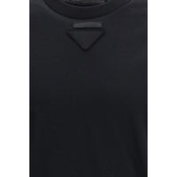 Prada Black Cotton T-Shirt