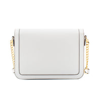 Michael Kors White Canvas Shoulder Bag
