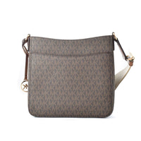 Michael Kors Brown Canvas Crossbody Bag