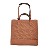 Michael Kors Brown Leather Tote Bag