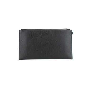 Michael Kors Black Leather Clutch Bag