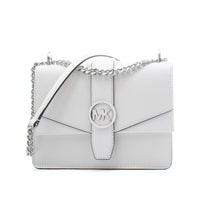 Michael Kors White Leather Shoulder Bag