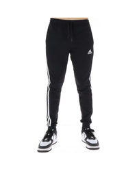 Adidas Black Cotton Joggers (Workout Pants)
