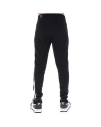 Adidas Black Cotton Joggers (Workout Pants)