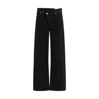Agolde Black Cotton Jeans Denim