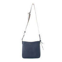 Michael Kors Blue Canvas Crossbody Bag