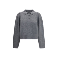Loulou De Saison Gray Cashmere Cashmere Sweater