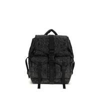 Ganni Black Recycled Polyamide Backpack