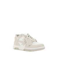 Off-White Beige Rubber Low Top Sneakers