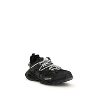 Balenciaga Black Polyethylene Athletic Sneakers
