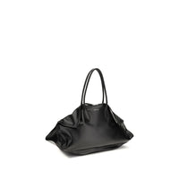 Alexander McQueen Black Calf Leather Bos Taurus Shoulder Bag