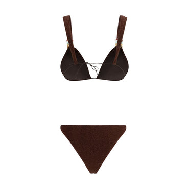 Oséree Brown Polyamide Bikini