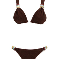 Oséree Brown Polyamide Bikini