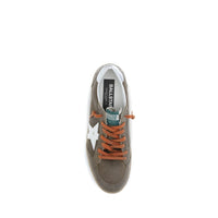 Golden Goose Brown Calf Leather Bos Taurus Athletic Sneakers