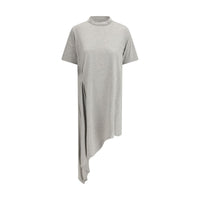 Loulou De Saison Gray Cotton Casual Dress