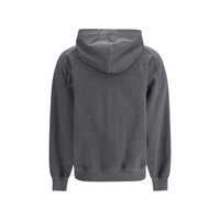 Brunello Cucinelli Gray Cotton Sweatshirt