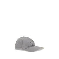 Stone Island Gray Nylon Cap (Baseball Hat)