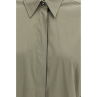 Brunello Cucinelli Bicolor Cotton Dress Shirt