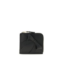 Comme Des Garçons Black Calf Leather Bos Taurus Wallet