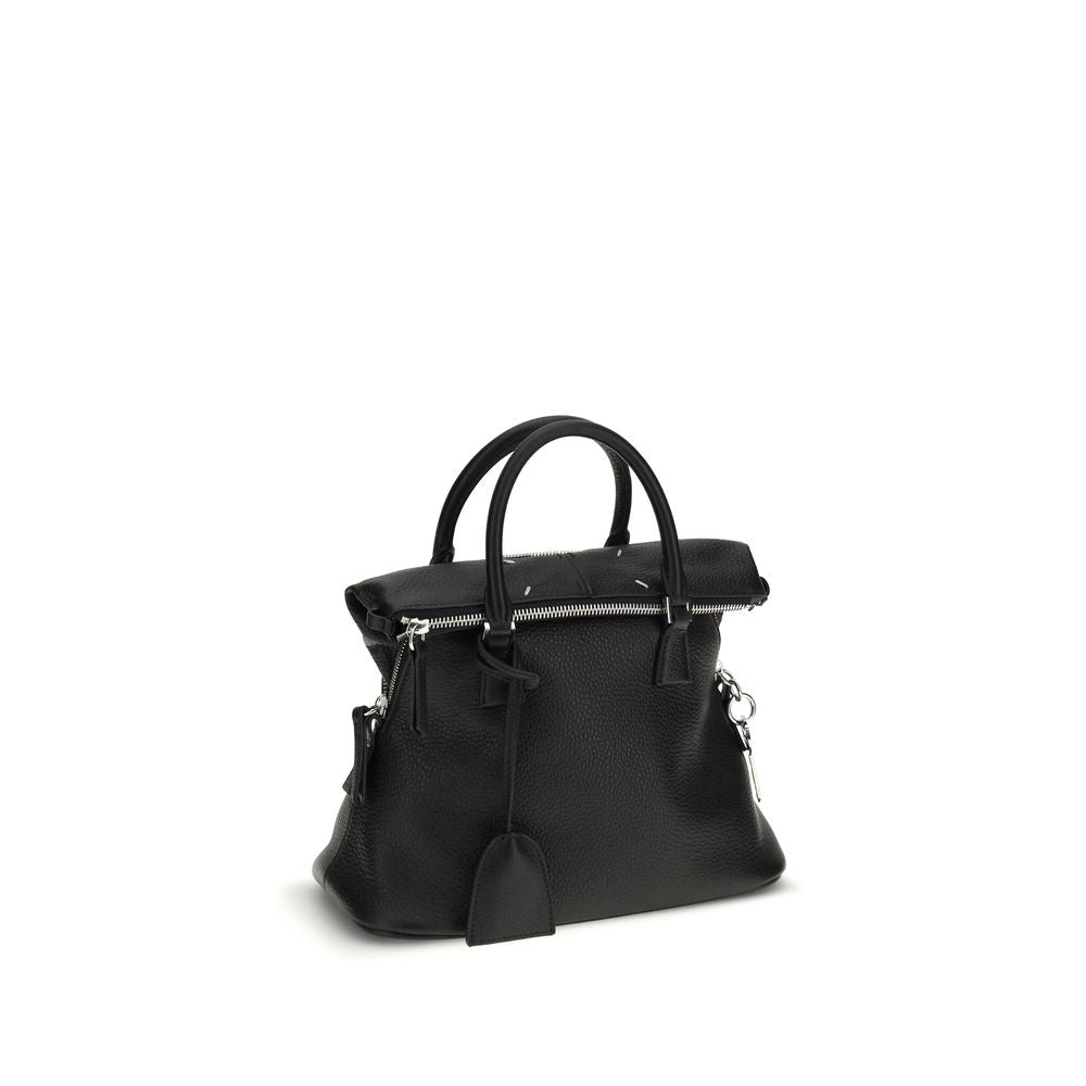 Margiela Black Calf Leather Bos Taurus Shoulder Bag