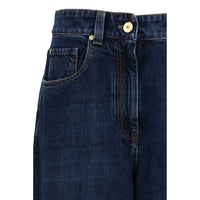 Brunello Cucinelli Blue Cotton Jeans Denim