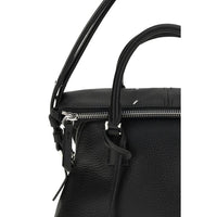 Margiela Black Calf Leather Bos Taurus Shoulder Bag