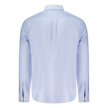 Norway 1963 Azzurro Cotton Men's Shirt